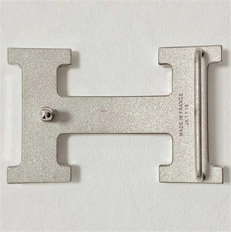 hermes silver h buckle|hermès buckle only.